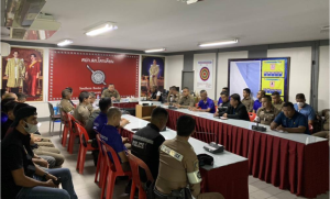 ผกก.สภ.โคกเคียน กําชับ ติดตามผลการปฏิบัติตัวชี้วัด IIT EIT และ OIT ให้แล้วเสร็จภายในกรอบเวลาที่สำนักงานป้องกันปราบปรามการทุจริต แห่งชาติกำหนด